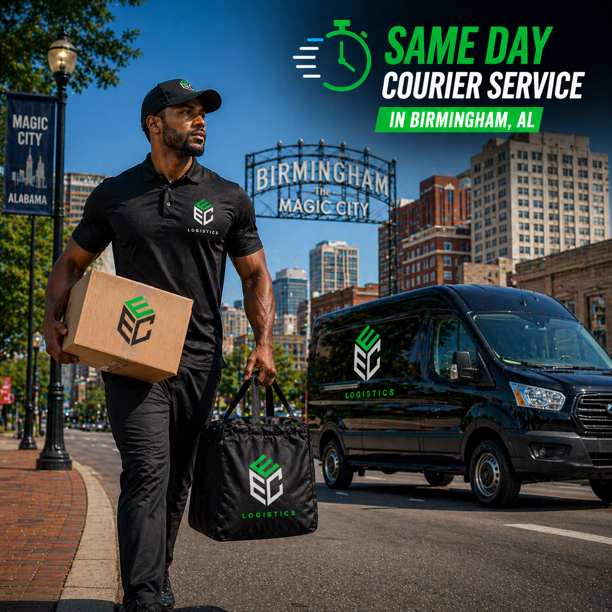 Birmingham courier service