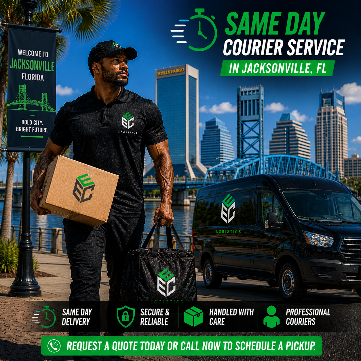 Same Day Courier Service in Jacksonville, FL