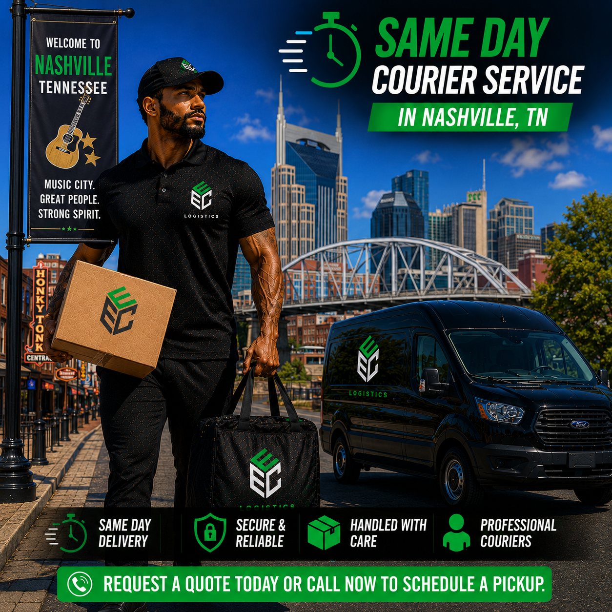 Same Day Courier Service in Nashville, TN
