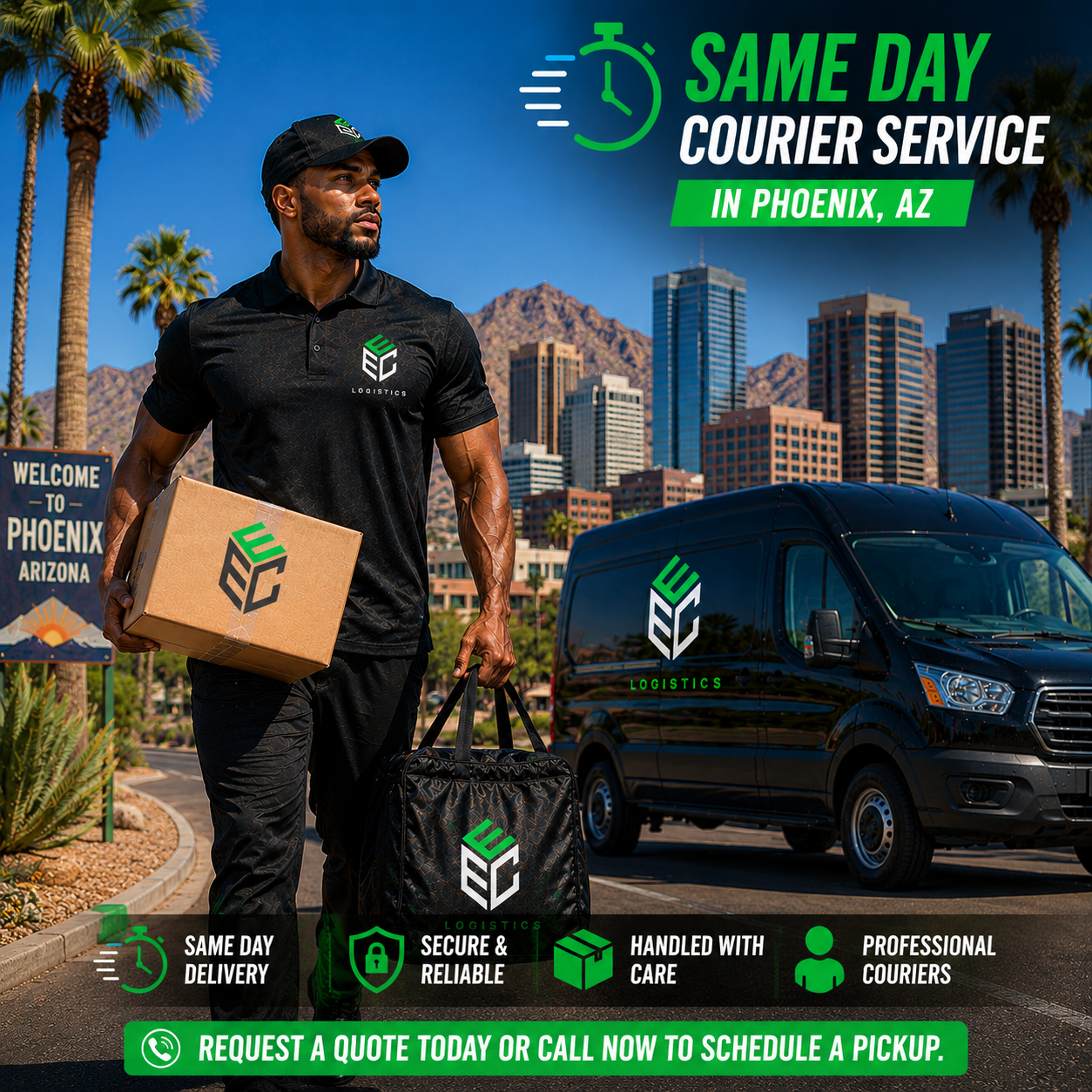 Same Day Courier Service in Phoenix, AZ